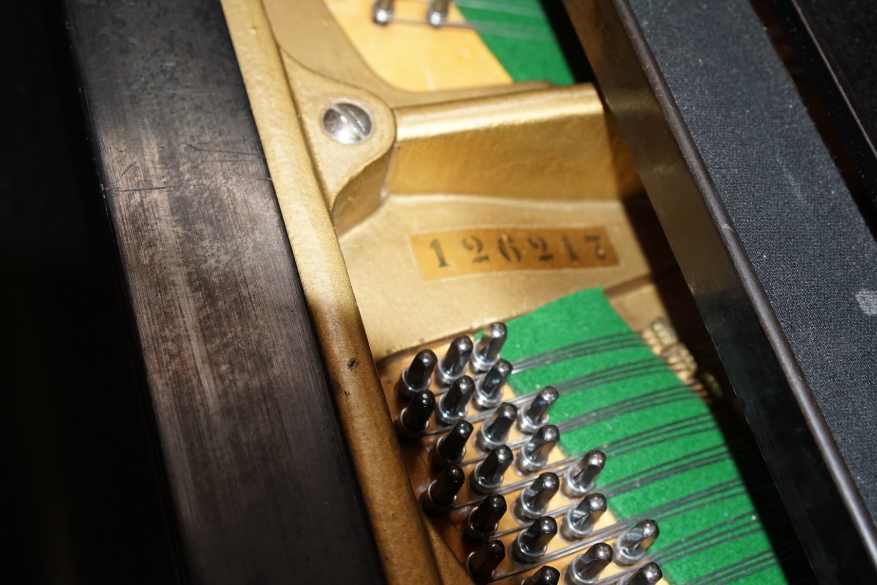 C. Bechstein B-212 laque, atelier Uccle