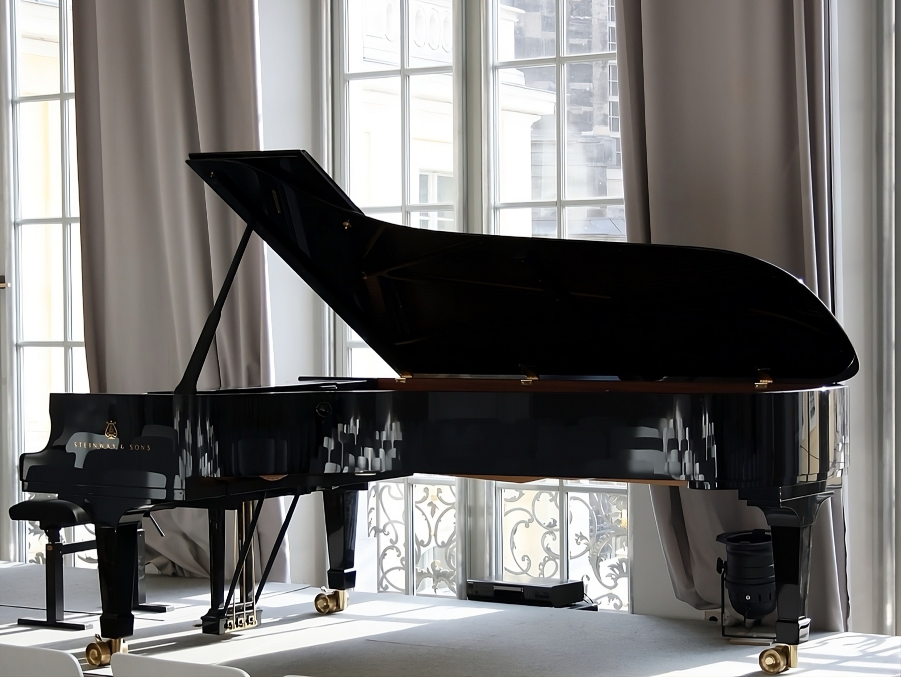 Steinway D-274 laque, atelier Uccle