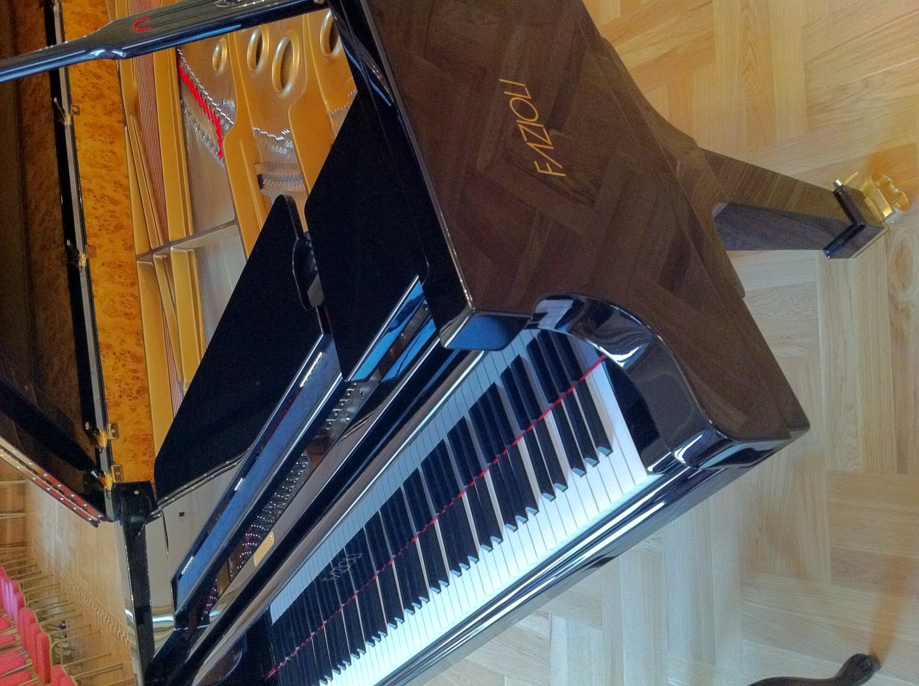 Fazioli F212, atelier Uccle